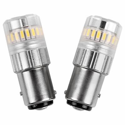 GROTE Compact LED Bulb: LED, Double Contact Index (BAY15d), (S) Sign, S8, 1157 - BAY15d Double-Contact Indexed Bayonet Base Lamps