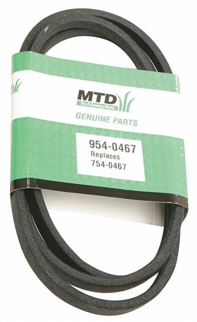 MTD V-Belt: Mfr Part # 954-0467A - Lawn Mower Parts & Accessories