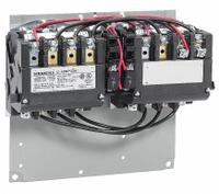 SIEMENS NEMA Magnetic Contactor: Reversing, 3 Poles, NEMA Size 1, 27 A, 480V AC (MPN 43DP32AH). Key specifications — Brand: SIEMENS.