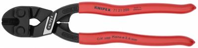 KNIPEX Bolt Cutters: Plastic, For 1/4 in Max Dia Soft Steel, For 3/16 in Max Dia Medium Steel - Miniature Bolt & Chain Cutters