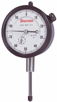 STARRETT Dial Indicator - Lug Back: 0 in to 0.5 in, Inch, Plunger, 0.001 in Accuracy (MPN 25-341/5J). Key specifications — attr1184168: 25-341/5J; attr1184178: 0-50-0; attr1184223: STARRETT; attr1200883: Dial Indicator - Lug Back; attr1184173: AGD 2; attr1184177: 0.001 in; attr1184208: Not Included.