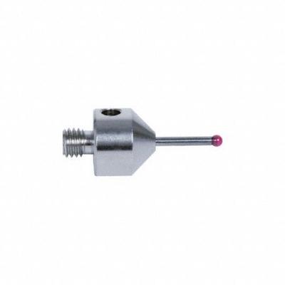INSIZE M5 Stylus: CMM Straight Stylus, Ball, Straight, 0.2 in Ruby Ball Tip - Straight CMM Styli