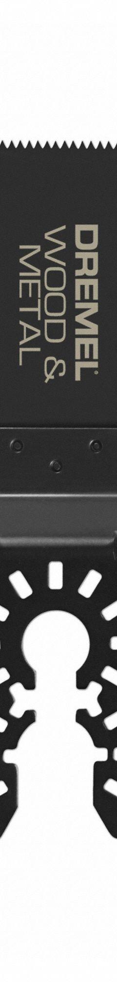 DREMEL Oscillating Tool Blade Set: 3 Blades, Straight, Universal Open-Back Connection, 3 PK (MPN MM488BU). Key specifications — attr1140173: (1) MM482U Universal General Purpose Flush Cut Blade; attr1097629: DREMEL; attr1097591: Milwaukee.