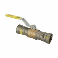 VIEGA MEGAPRESS Manual Two-Way Ball Valve: 1 in, Bronze, Straight, 125 psi Max. Pressure (CWP), PTFE (MPN 30610). Key specifications — Brand: VIEGA MEGAPRESS; Handle: Locking Lever.