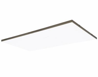 QMARK Electric Ceiling Panel Heater: 750W, 277V AC, 1-phase, Recessed/Surface - Drop-In Panel Radiant Electric Ceiling Heaters
