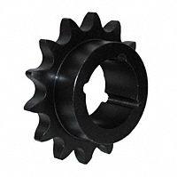 TSUBAKI Sprocket: For 40 Chain, 19 Teeth, 3.038 in Pitch Dia, 3.296 in Outside Dia, Steel, ANSI (MPN 40BTL19). Key specifications — Brand: TSUBAKI; Required Bushing Series: 1210.