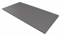 APPROVED VENDOR Replacement Shelf: 500 lb, Overall Dim. 60 in L x 30 in W x 1 3/8 in H, Gray (MPN HDC-SH-3060CLIP-95). Key specifications — Color: Gray; Finish: Powder Coated; Includes: (4) Clips; For Use With: 3-Sided Metal Stock Trucks; Brand: APPROVED VENDOR.