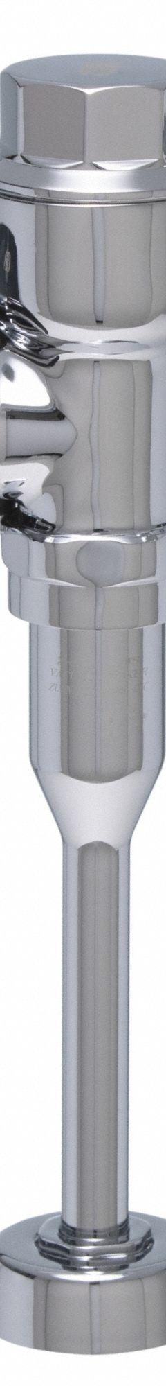 ZURN Automatic Flush Valve: ZERK-SM, 1 gpf Gallons per Flush, Battery, 11 1/2 in Rough-In, Exposed (MPN ZER6203-WS1-SM). Key specifications — Spud Location: Top; Brand: ZURN.