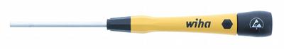 WIHA Solid Round Shank Nut Driver: Straight, Metric, Without Magnetized Tip - ESD-Safe Precision Nut Drivers