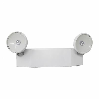 BIG BEAM Emergency Light: LED, UL 924, 3 W Lamp Watt, 120/277V AC, 12 W Emergency Watt - Steel Emergency Lights