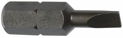 APEX Insert Bit: Insert Bit, Slotted Head, Imperial, 6F-7R Bit Industry Size - Insert Bits