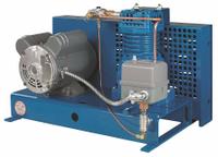 JENNY Fire Sprinkler Air Compressor: 1 hp, 1 Stage, Tankless, 7.4 cfm, 40 psi, 120V AC/240V AC (MPN K1S-BS-115/1-ACGK). Key specifications — attr48430: JENNY; attr48445: 60 Hz; attr48448: Initial Fill of Compressor Oil; attr48450: 240V AC; attr48474: Single; attr48487: Tankless.