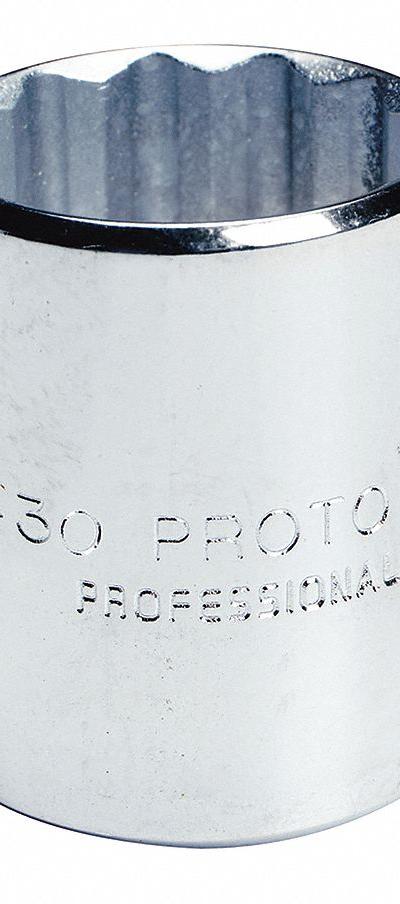 PROTO Socket: SAE - 1/2" Drive Hand Sockets