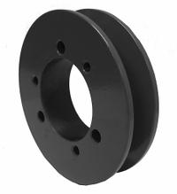 APPROVED VENDOR V-Belt Sheave: 1B36SH, 1 Groove, 3.95 in OD, Bushed Bore, SH, Quick Detachable. Key specifications — Pulley Industry Number: 1B36SH.