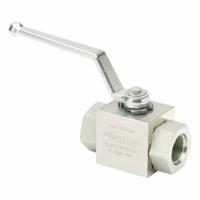 PARKER High Pressure Hydraulic Ball Valve: Not Lockable, 6.73 in Handle Lg, Two-Way Ways, Delrin, BV (MPN BVHP16SSS1V). Key specifications — Brand: PARKER; Manufacturer Part Number: BVHP16SSS1V; Ball Seal Material: Delrin; Handle Lockability: Not Lockable; Shaft Seal Material: Fluorocarbon; Series: BV; Port Connection: 1 in SAE O-Ring Boss.