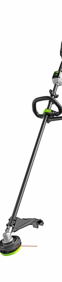 EGO String Trimmer: 17 1/2 in Cutting Wd, Straight Shaft, 72 in Shaft Lg, Includes: Tool Only, 35 cc (MPN STX4500). Key specifications — attr975803: 72 in; attr975783: EGO; attr975787: 17-1/2 in; attr975804: Straight.