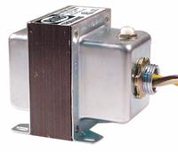 FUNCTIONAL DEVICES INC / RIB Class 2 Transformer: 50 VA Power Rating, 120V AC, 24V AC, Foot/Hub (MPN TR50VA005US). Key specifications — Brand: FUNCTIONAL DEVICES INC / RIB; Connection - Primary: Wire Lead; Connection - Secondary: Wire Lead; Input Voltage: 120V AC; Mounting: Foot; Output Voltage: 24V AC.