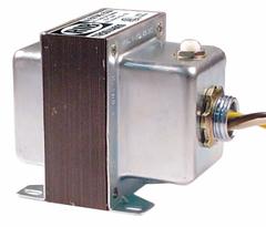 FUNCTIONAL DEVICES INC / RIB Class 2 Transformer: 50 VA Power Rating, 120V AC, 24V AC, Foot/Hub (MPN TR50VA005US). Key specifications — Brand: FUNCTIONAL DEVICES INC / RIB; Connection - Primary: Wire Lead; Connection - Secondary: Wire Lead; Input Voltage: 120V AC; Mounting: Foot; Output Voltage: 24V AC.
