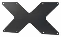 VIDEO MOUNT PRODUCTS Adaptor Plate: Ceiling/Wall, Fixed, Powder Coated, Black, For Televisions, AP1B. Key specifications — Manufacturer Part Number: AP1B; Finish: Powder Coated; Material: Steel; Mounting Location: Ceiling; Brand: VIDEO MOUNT PRODUCTS; Color: Black.