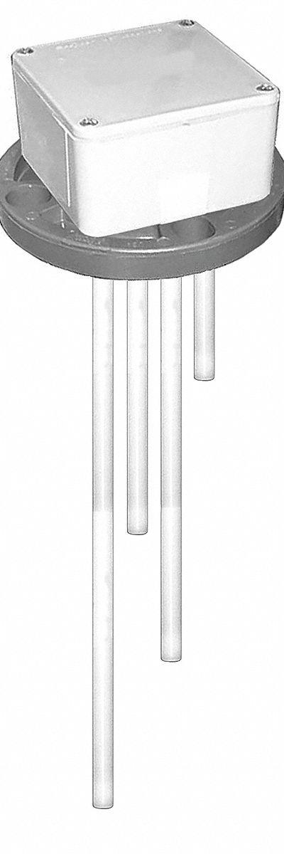 LUMENITE Liquid Level Probe: 4 Probes - Flange Connection Probes