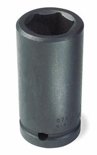 PROTO Impact Socket: 3/4 in Drive Size, SAE, 1 7/8 in Socket Size, 6-Point, Deep, Black Oxide (MPN J07530L). Key specifications — attr1215501: PROTO; attr1215515: Black Oxide; attr1215518: 1-7/8 in.