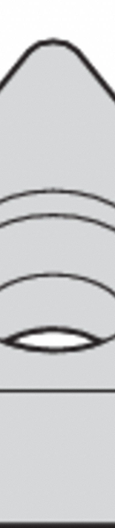 WIDIA Turning Insert: TPGA110204 - Triangle (T) Indexable Turning Inserts
