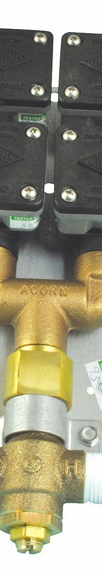 ACORN Air Control Valve: Brass/Plastic (MPN 2598-204-001). Key specifications — Material: Plastic; Includes: 1/2 in NPT; Brand: ACORN; Product Type: Air Control Valve.