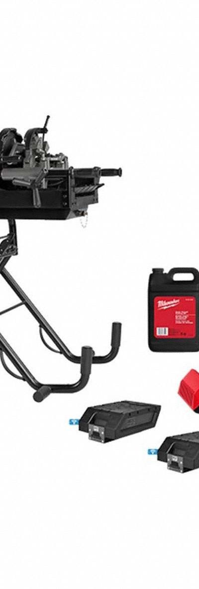 MILWAUKEE Pipe Threading Machine and Die Head: MX FUEL™ - Cordless Portable Pipe Threading Machines