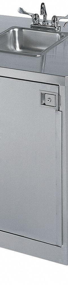 LAKESIDE Portable Hand Washing Station: Water Heater Included, Dual Manual Handle, 2.2 gpm Flow Rate (MPN 9610). Key specifications — Brand: LAKESIDE.