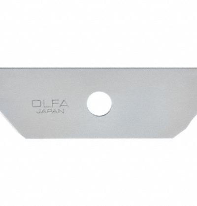 OLFA Utility Blade: 2 17/32 in Blade Lg - Straight-Edge Hook-Tip Replacement Utility Blades