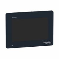 SCHNEIDER ELECTRIC Touch Panel: TFT Color LCD, 7 in Display Screen Size, 24V DC, Resistive (MPN HMIDT351). Key specifications — Supply Voltage Rating: 24V DC.