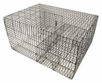 BIRD BARRIER Bird Trap: Two Door Trap, Stainless Steel, Indoor/Outdoor Use, (12) Birds Capacity (MPN tt-sp10). Key specifications — Product Type: Animal Trap; Features: Birds Enter the Trap and Immediately Move to the Elevated 2nd Level, Which Eliminates Their Feeling of Entrapment and the Need to Emit a Distress Call; Brand: BIRD BARRIER; Capacity: (12) Birds; Color: Silver; Indoor/Outdoor Use: Indoor/Outdoor; Material: Stainless Steel; Targeted Animals: Birds.