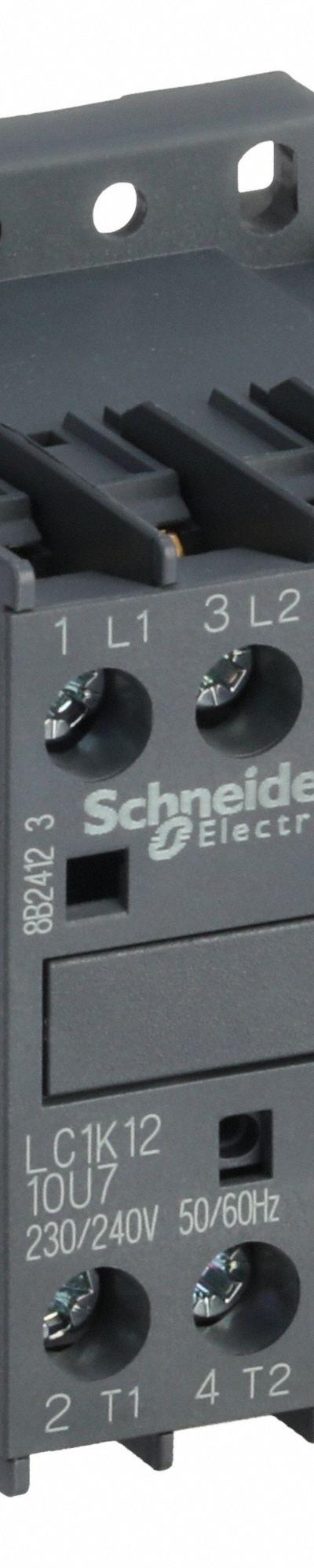 SCHNEIDER Miniature IEC Magnetic Contactor: Non-Reversing - Miniature, Non-Reversing IEC Contactors