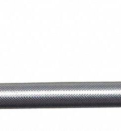 HEALTHSMART Wall Grab Bar: Straight, 18 in Lg, 1 in Dia, Steel, Chrome-Plated, 250 lb Wt Capacity (MPN 521-1570-0618). Key specifications — Finish: Chrome-Plated; Brand: HEALTHSMART.