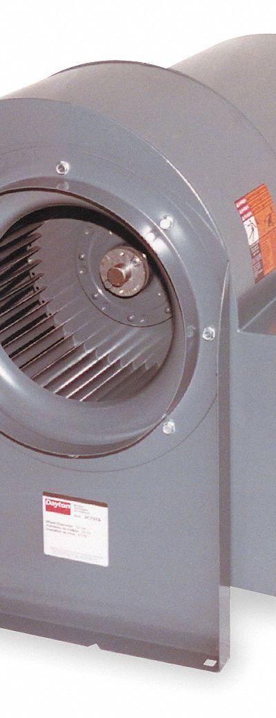 DAYTON Blower: 20 in Wheel Dia - Belt-Drive Blowers with Drive
