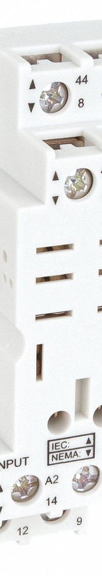 SCHNEIDER Relay Socket: 16 A Rating, DIN-Rail Socket Mounting, 8 Pins, D Socket, Std, Finger Safe (MPN 70-782D8-1A). Key specifications — Brand: SCHNEIDER.