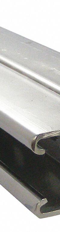 Strut Channel, Slotted Back-to-Back: 304 Stainless Steel, Polished, 14 ga Gauge, Slotted Holes (MPN S45810SB78). Key specifications — Material: 304 Stainless Steel; Color: Silver; Finish: Polished; Slot Type: Slotted; Brand: CALBRITE.