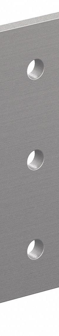T Flat Plate: T Flat Plate, 15 Series, 1/4 in x 4 1/2 in x 4 1/2 in, For 21/64 in Slot Wd, 5 Holes (MPN 4480). Key specifications — Material: Aluminum; Brand: 80/20; Finish: Anodized.