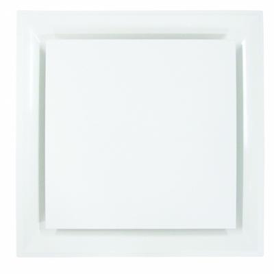 AMERICAN LOUVER Ceiling Diffuser: Ceiling, 23 3/4 in H, 23 3/4 in W, Lay-In, 6 in Duct - Square Cone Diffusers