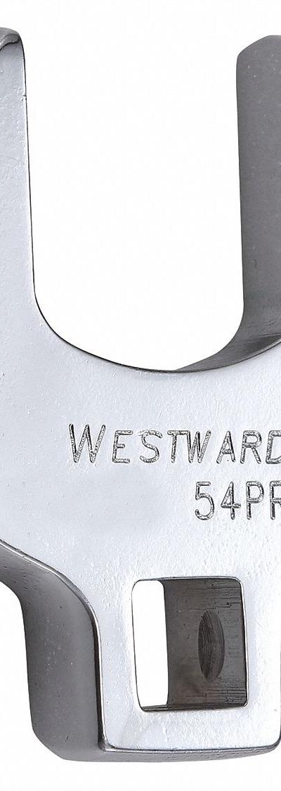 WESTWARD Crowfoot Socket Wrench: Alloy Steel - SAE Open End Crowfoot Wrenches