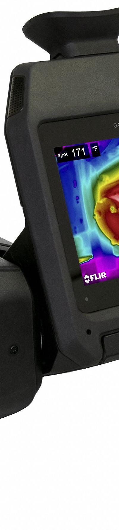 FLIR Infrared Camera: 25° x 19° - Optical Gas Imaging Infrared Cameras