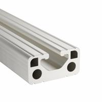 T-Slot Framing System: 15 Series, 10 ft Lg, 3/4 in x 1 1/2 in, Silver, Half-Single, Grooved, 1 Slots (MPN 1534-LITE-120). Key specifications — System of Measurement: Inch; Finish: Anodized; Product Type: T-Slot Profile; Material: Aluminum; Yield Strength: 35,000 psi; Manufacturer Part Number: 1534-LITE-120; Brand: 80/20.