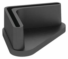 TENNSCO Foot Plate: 1 1/2 in x 1 1/2 in x 3/4 in, Black, Nylon, Unfinished (MPN EURNF). Key specifications — Color: Black; Finish: Unfinished; Material: Nylon; Brand: TENNSCO.