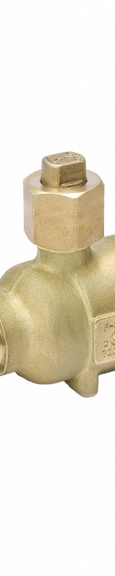 MUELLER Refrigerant Ball Valve: 1 Cv - Sweat Connection Refrigeration Ball Valves