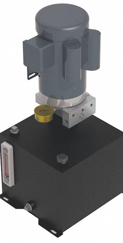 MONARCH Hydraulic Power Unit: 1 gpm - Standard AC Hydraulic Power Units