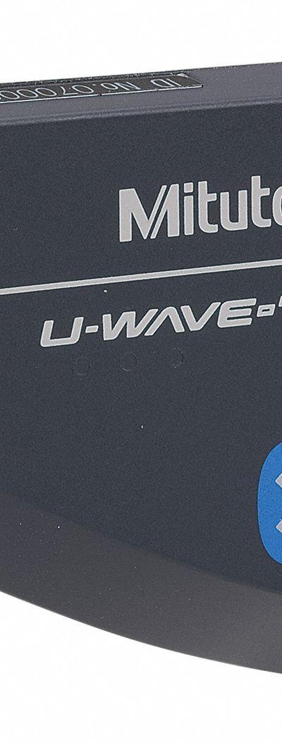 MITUTOYO Wireless Transmitter: Mitutoyo Digital Micrometers - Mitutoyo U-WAVE Wireless SPC Data Transmitters & Adapter Cables
