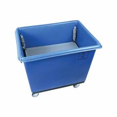 R&B WIRE PRODUCTS INC. Cube Trucks Spring Lift: 450G, 25 in x 15 in x 5/8 in, Gray, 150 lb. Key specifications — Color: Gray; Material: Vinyl-Covered Platform with Powder-Coated Attachment Clips; Brand: R&B WIRE PRODUCTS INC.; Includes: Platform and Springs; Manufacturer Part Number: 450G; For Use With: 4606BL Poly Truck.