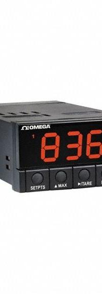OMEGA Strain Gage Meter: 0 Display Span - Min, 9,999 Display Span - Max, 115 V AC, 24 V DC, SPDT, 4 (MPN DP25B-S). Key specifications — Manufacturer Part Number: DP25B-S; Accuracy: +/-0.02%; Digital Display Screen Color: Red; Digital Display Screen Type: LED; NEMA Enclosure Rating: 4; Product Type: Thermocouple and RTD Panel Meter; Series: DP25B-E; Relay AC Contact Rating: 5 A @ 250V.