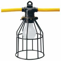 SOUTHWIRE String Light: Bulb Dependent, Corded, String Light, 100 ft Power Cord Lg, 120V AC, 5-15P (MPN 7539SW). Key specifications — attr564215: Straight Blade; attr564191: Metal; attr564187: No; attr564159: SOUTHWIRE; attr564165: SJTW; attr564166: 12 AWG; attr564190: String Light; attr564196: Bulb Dependent.