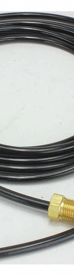 AMERICAN TORCH TIP Gas Hose: 12 1/2 ft, Vinyl, 40V75. Key specifications — Brand: AMERICAN TORCH TIP; Reference Number: 40V75; Hose Tube Material: Vinyl.
